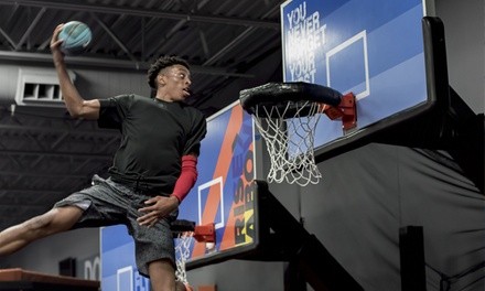 Jump, GLOW, or SkyJam Passes, Family Night, or Silver Party Package at Sky Zone - Providence (Up to 40% Off)