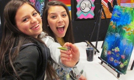 BYOB Paint Class or Gift Card at Masterpiece Mixers Roswell (Up to 37% Off). Four Options Available.