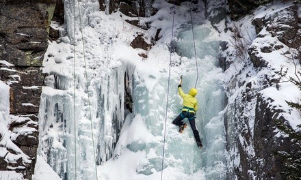 One-Day Guided Ice Climbing for Two or Four from Northeast Mountaineering (Up to 35% Off)