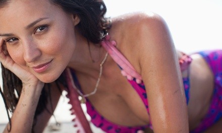 One or Three Custom Airbrush Tans at Natura Sugaring Melt and Wax Spa (Up to 44% Off)