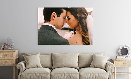 Custom Canvas Prints from JustCanvasIt (Up to 94% Off). 7 Options Available.