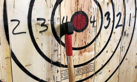 $225 for Two-Hour Private Party Rental from Space Axe Throwing ($300 Value)