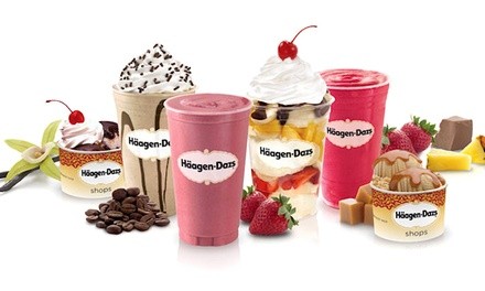 $3.50 for $5 Toward Food and Drink at Häagen-Dazs; Carryout and Dine-In If Available
