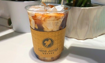 Punch Card for Five Drip Coffees or Espresso Drinks at Gene Jones Coffee (Up to 34% Off)