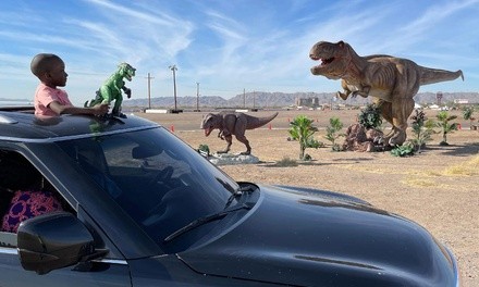 Admission to Dinosaur Drive-Thru for 1 Vehicle with Up to 8 or 15 People (Up to 26% Off)