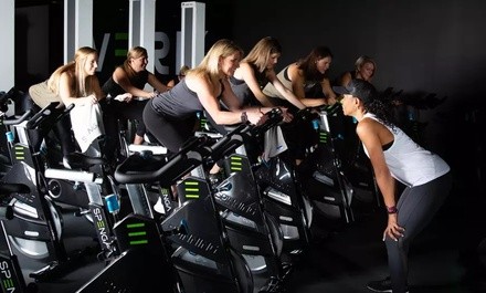 $59 for Five Premium Indoor Cycling, Strength, and Yoga Classes at Spenga ($150 Value)