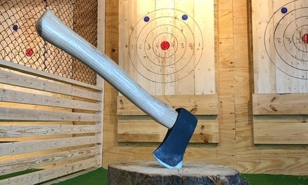 75-Minute Axe-Throwing Experience at Ironwood Axe Throwing (Up to 42% Off). Five Options Available.