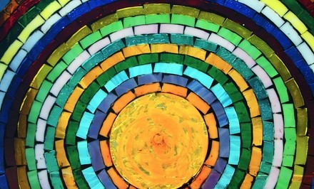 Mosaic Fused-Tile, Basket-Weave, or Glass-Flower Class at Rainbow Glass (Up to 55% Off)  