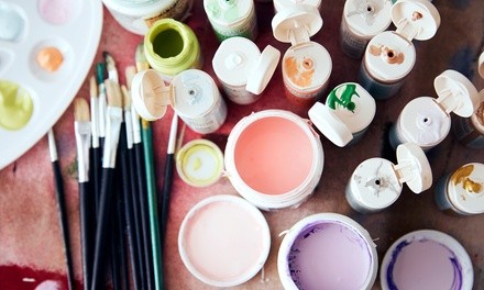 Two-Hour Painting for Singles Class for Two of Four at Seven Arts Center (Up to 51% Off)