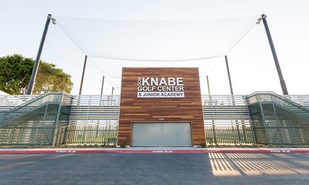 $25 for a $50 Driving Range Credit and One Round of Golf at Don Knabe Golf Center ($59 Value)  