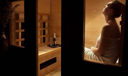 One, Two, or Three 45-Minute Infrared Sauna Sessions at Qi Spa (Up to 51% Off)
