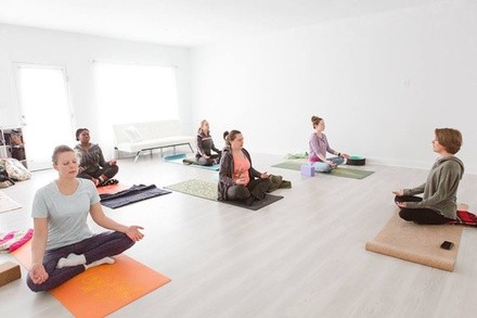 Two Group Classes with Roaming Yoga VA