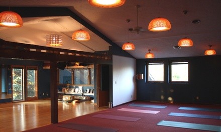 $22.40 for Five Yoga Classes at Santosha $90