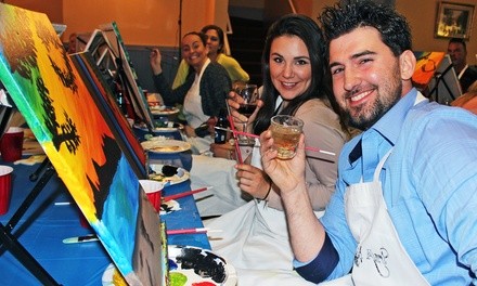 Painting Event for One or Two at Paint Social Art (Up to 55% Off)