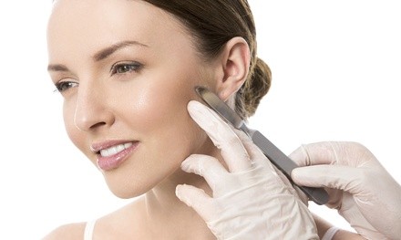 One or Three Dermaplaning Vitamin C Intensive Therapy Treatments at Akoya Skin (Up to 57% Off)