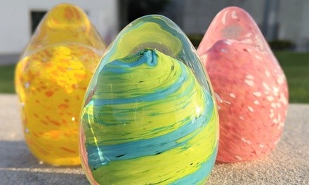 Easter Egg Glassblowing Session for One or Two at Hollywood Hot Glass (Up to 25% Off)