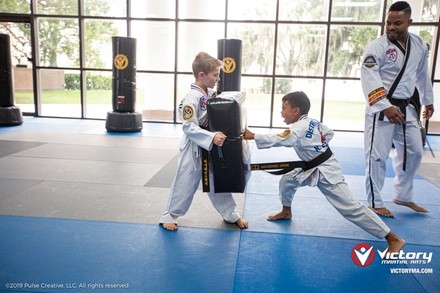 One Month of Martial Arts Classes for One or Two Children at Victory Martial Arts (Up to 91% Off)