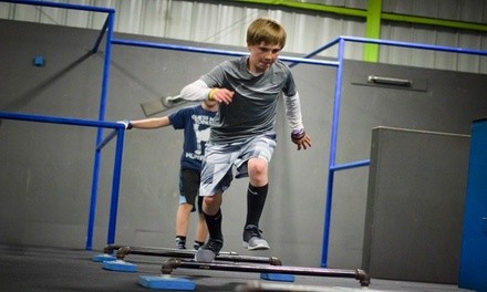 Parkour Classes and Aerial Arts for One Month at Elevate Parkour (Up to 31% Off). Seven Options Available.