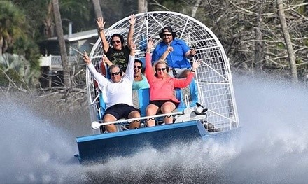 70-Minute Fast & More Air Boat Ride for One or Two at PT Airboat Adventures (Up to 25% Off)