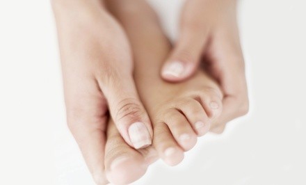 Laser Toenail-Fungus Treatment for One or Both Feet with Exam and Follow-Ups  (Up to 77% Off)