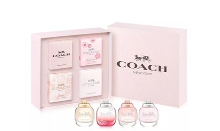 Coach NY 4 pc mini set