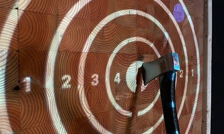 One-Hour Free Throw for One, Two, or Four at Axe Throwing Therapy (Up to 30% Off)