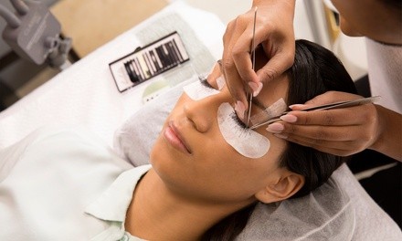 One Full Set of Eyelash Extensions with an Optional Two-Week Fill at Enigma Salon and Spa (Up to 63% Off)