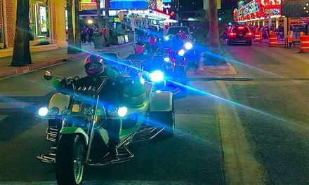 $125 for 2-Hour Las Vegas Night Light Strip Trike Tour for Up to 2 at Vegas Trike Adventures ($149 Value)