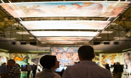 Admission for One or Two Adults or Children at Michelangelo's Sistine Chapel Exhibition (Up to 47% Off)