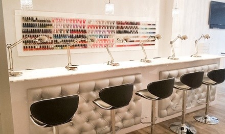 Up to 32% Off on Mani-Pedi - Shellac / No-Chip / Gel at The Nail Bar