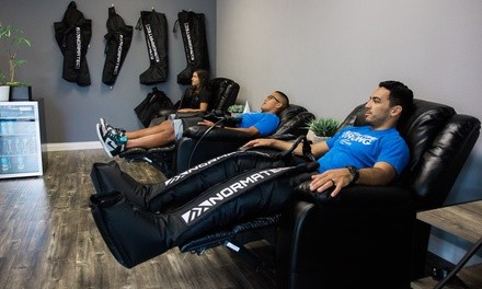 One or Three Normatec Compression Therapy Sessions at Cryofix (65% Off)