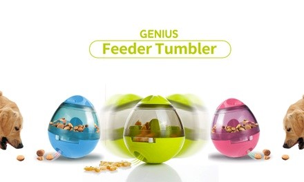 Tailtoys Dog Feeder Tumbler Ball Increases IQ  Toy 