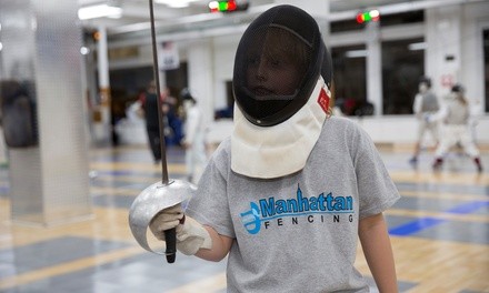 One-Week Summer Fencing Camp for One Child at Manhattan Fencing Center (30% Off). Five Options Available. 