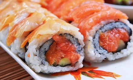 $35 for Two Hours of All-You-Can-Eat Sushi, Sashimi, & Teriyaki w/ Two Drinks at Kikoo Sushi ($60 Value)