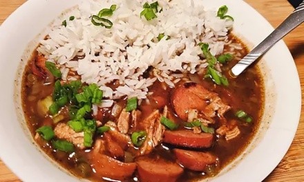$19 for $25 Toward Food and Drink at Brasseaux's Cajun Kitchen for Dine-in or Takeout