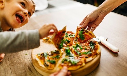 Food & Drink for Carryout or Dine-In if Available at Sali's Pizza & Pasta (Up to 30% Off). 2 Options Available.