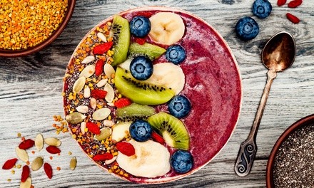 $14 for $20 Toward Food and Drink at Rush Bowls; Takeout or Dine-In if Available