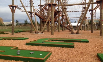 One 18-Hole Round of Mini Golf for Two, Four, or Six People at High Trek Adventures (Up to 27% Off)