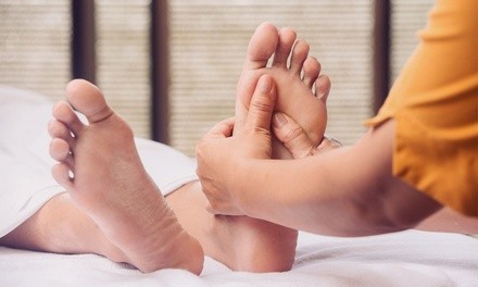 One 60-Minute Foot Reflexology Session with Optional Ionic Foot Bath at Stretch Rx (Up to 51% Off)