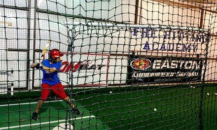 One Batting Cage Round, Training Session, or Training Package at The Hitting Academy (Up to 41% Off)