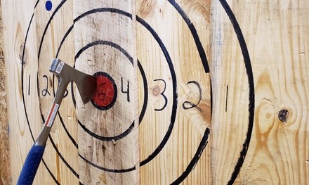 One-Hour Axe-Throwing Session for Five, Six, or Up to Ten at Twisted Axes Throw House (Up to 19% Off)