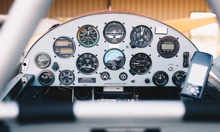 DIY Plane Tour of Lake Tahoe for One Front-Seat Passenger and Optional Guest from James Air (Up to 42% Off)