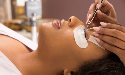 Full Set of Hybrid or Volume Premium Mink Eyelash Extensions at Goddess Brows (Up to 10% Off)