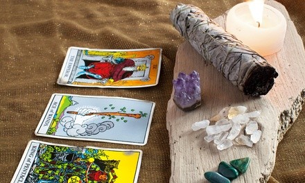 Tarot-Card Reading w/ Optional Twin-Flame and Life Reading Via Phone at Twin Flame Specialist (Up to 84% Off)