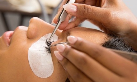 Full Set of Classic Eyelash Extensions with Optional Fill at Executive Beauty and Barber Shop (Up to 60% Off)