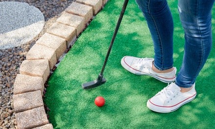 18-Hole Round of Mini-Golf with Ice-Cream Sandwiches at Family Sports Golf Course (Up to 33% Off)