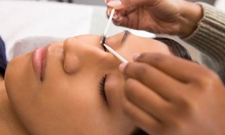 Full Set of Eyelash Extensions  with Optional One-Week Fill at Perfect Brows (Up to 47% Off)