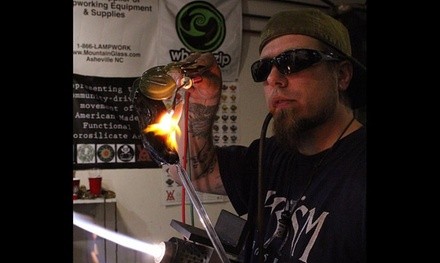 Glassblowing Course for One or Two at Prism Glassworks