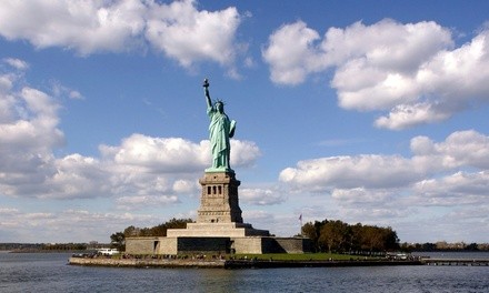 Statue of Liberty, Ellis Island, and Battery Walking Tour for One or Two from Attractions4us (Up to 52% Off)