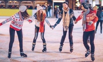 Open Ice Skating for One Adult with Optional Skate Rental at Fox Valley Ice Arena (Up to 44% Off)